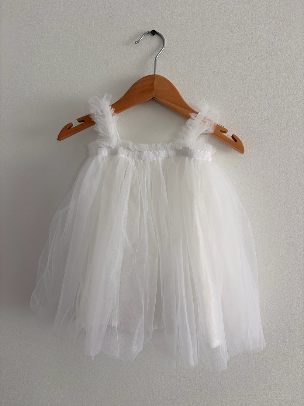White Tulle Party Dress